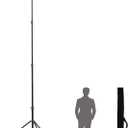 20Ft Heavy Duty Light Stand Tripod,Cisian 6M Sky High Tripod Tall Video Camera Sports Metal Photography Tripod with 1/4"& 3/8" Screw Adapter for Most DSLR Camera