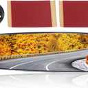 Lower Left Side Mirror Replacement Non-Heated for Nissan Titan 2004-2015 Rear View Mirror Glass with Backing Plate