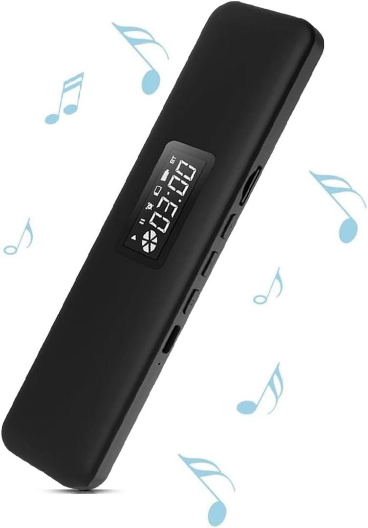 Dream Pro Pillow Speaker, Under Pillow Speaker for Side Sleepers, Bone Conduction Bluetooth SleepBar, Wireless Portable Earspeaker White Noise (Black.)