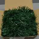 50 Feet Green Tinsel Garland Artificial Christmas Pine Decorative Greenery Tinsel Stems Non-Lit Soft Twist Garland 12 Inch x 2Inch for Holiday Season Outdoor Indoor Party Decorations