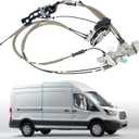 Right Side Sliding Door Lock Actuator Latch Cable Fit for 2015-2017 Power Door Locks,2018-2020 Manual Door Locks Ford Transit 150 250, Transit-350 350 HD & Thomas Transit Liner # CK4Z61264A00B/D