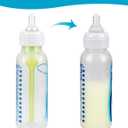 Silicone Nipple for Dr. Browns Natural Flow Level 2 Narrow Baby Bottle, Medium Flow, 3m+, 6 Count