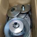 212CC Torque Converter 6.5 HP 3/4" Go Kart Mini Bike Comet Clutch 10T 40/41 and 12T 35 Chain Predator Driver Pulley Replacement Set - 30 Series