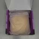 Invisible Strapless Sticky Bra Push up for Women, Ultra Adhesive Bra for Backless Dress, Cleavage Bra Lift with Pasties Kit (B Cup, Beige)