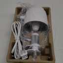 Vornado Pivot Clip Personal Air Circulator Fan with Multi-Surface Clip, Quiet Portable Fan for Office or Bedroom, 3 Speeds, Ice White