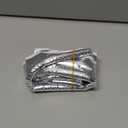 10mm - 3/8" Self-Wrap Aluminum Heat Shield Sleeve Thermal Reflective Side Entry High Temperature for Hoses, Wire Harnesses, Cables, Automotive, Exhaust 39" (1 Meter)