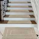 PURE ERA Carpet Stair Tread Landing Mat Tape Free Self Adhesive Non Slip Skid Resistant Indoor Doormat Area Rug Floor Mat for Kitchen Bathroom Workstations Washable 2' X 3'