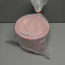 WELLIFE Pink Party Plates 7 Inch -150 Count, Disposable Plastic Light Pink Dessert Plates for Valentine's Day Party Cake Easter Mother's Day Baby Shower Appetizer