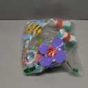 Adjustable Arch Bassinet Toys for Infant & Toddlers, Stroller Arch, Baby Crib Toys with Fascinating Hanging for Stimulating Baby's Senses and Developing Motor Skills (Set 5)