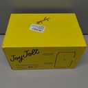 JoyJolt Drinking Glass Cups Set of 6-16oz Beer Can Glasses. Clear Soda Can Shaped Glass Cups, Cute Iced Coffee Cup Tumblers, Cold Drink Glassware, Unique Water, Tea, Cocktail Glass Set