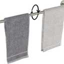 TocTen Bath Towel Bar - Thicken SUS304 Stainless Steel Bathroom Towel Holder, Towel Rod for Bathroom Heavy Duty Wall Mounted Towel Rack Hanger (24IN, Brushed Nickel)