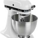 5 QT Stainless Steel Mixer Bowl with Pouring Shield, Compatible With KITCHENAID TILT-HEAD STAND MIXERS 4.5-Quart (4.3 L) And 5-Quart (4.7 L) (5QT Bowl+Pouring Shield)