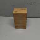 5 x Vitalizart Red Velvet Ribbon Set 3/8" x 15 Yd Burgundy Wooden Spool Fabric Trim 3 Rolls * 5 Yd for Christmas Wreath Decoration Handmade Craft Ornaments Gift Wrapping & Bow Making