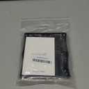 2-Pack 4 Slot D Cell Battery Holder Large Size 1-Cell 4x1.5V with Leads No Cover No Switch Slots Black