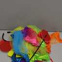 VILLCASE Rainbow Candy Tutu Dress: Layered Rainbow Tutu Skirt - Girls Fairy Wings - Includes Headband Lollipop Wand - Costumes Set for Birthday Parties Festivals Dress-up Girls