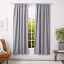 Gray Pole Curtain 28 cm extends to 52 cm