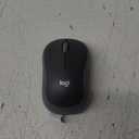 Logitech M185 Wireless Mouse, 2.4GHz with USB Mini Receiver, 12-Month Battery Life, 1000 DPI Optical Tracking, Ambidextrous PC/Mac/Laptop - Swift Grey (Swift Gray)