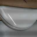 KOHLER Stonewood Quiet-Close, Elongated Toilet Seat Soft Close, Durable Wood, Easy Installation, Universal Fit, Home Essentials, White Finish, K-20466-0