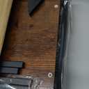 Furnulem 8 Drawer Dresser, Wide Fabric Chest of Drawers, Vintage Furniture for Bedroom, Living Room, Hallway, Closet Clothes Storage, Wooden Top