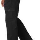 Wrangler Authentics Mens Relaxed Fit Stretch Cargo Pant (Black) 38/29