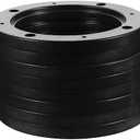 Holibanna 4 Pairs Plastic Horn Gasket Abs Speaker Spacers 8 Inch Speaker Spacer Auto Audio Adapter Ring Auto Speaker Adapter Ring Vehicles Speaker Mounting Spacer Speakers Speaker Pad Car, 16X16cm