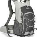 30L Hiking Backpack with Rain Cover Lightweight Hiking Daypack for Travel Camping Outdoors Knapsack for Men Women (Black)