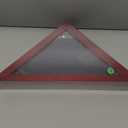 Flag Case, Solid Wood Military Display Box for 3'x5' American Veteran Burial Flag (Small, Mahogany)