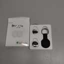 Air Tracker Tag 2 Pack [Apple MFi Certified] with Find My(iOS Only), Key Finder with No App Needed, Waterproof, 365-Day Standby,Wallet Key Bag Luggage Tracker