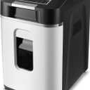 Aurora Commercial Grade 220-Sheet Auto Feed High Security Micro-Cut Paper Shredder/ 60 Minutes/Security Level P-5