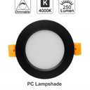 YGS-Tech 2 Inch LED Recessed Lighting, Dimmable Downlight 3W(35W Halogen Equivalent), CRI80, 4000K Natural White Ceiling Light with LED Driver(10 Pack)