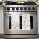 Artoid Mode Flowers Wildflower Fall Kitchen Towels Dish Towels, 18x26 Inch Quick Dry Microfiber Cloth Hand Towels for Kitchen Drying Set of 2 (Beige)