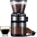 SHARDOR Burr Coffee Grinder Electric with 32 Grinding Sizes 3.0,Coffee Bean Grinder with 40 Seconds Adjustable Electronic Timer, Coffee Grinders for Home Use with Chamber Cleaning Button,Black