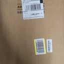 Bemis 1500EC Durable Wood Toilet Seat with Easy Clean Hinges, Made in USA, Elongated, Ice Grey