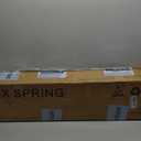 Box Spring Full Size Bed, 5 Inch High Metal Full Size Box Spring Only, Heavy Duty Mattress Foundation with Fabric Cover, Easy Assembly, Quiet Noise Free, Non Slip, Black