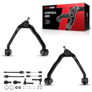 Torchbeam 4Pcs Front Lower Left Right Control Arm, Suspension Kit with Ball Joint for TL 2004 2005 2006 2007, Automotive Replacement Control Arm for K641543 K641544 K500117