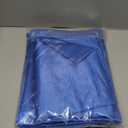 TURSTIN 4 Packs Satin Tablecloth 102 x 58 Inch Overlay Satin Table Cover Rectangle Bright Silk Tablecloth Smooth Fabric Table Decoration for Wedding Banquet Party Events, Royal Blue