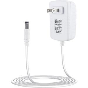 12V 3A Power Cord Replacement for 4moms mamaRoo 4, RockaRoo Baby Swing, AC Adapter Charger White