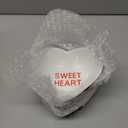 6 Pcs Valentine's Day Dishes Heart Candy Dishes Dessert Fruit and Snack Plates for Party Valentine's Day Wedding Home Decoration