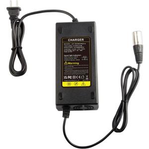 New 24V 5A Battery Charger for Electric Bike, Wheelchair, Mobility EA1065, S150 180 X-CEL, Jazzy 1107,1121, 1121 HD, 614, 614 HD Smart Automatic with 3-Pin Male XLR Connector