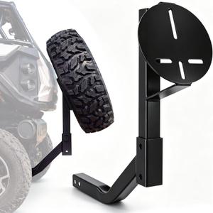 Gisafai UTV Hitch Spare Tire Carrier 19", Fits Standard 2" Receiver