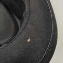 Western Cowboy Hat for Men Women Classic Roll Up Fedora Hat with Buckle Belt(Size:S-M)