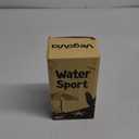 Adult Swim Goggles with Nose Cover, 180 Clear Wide View No Leak Diving Mask Pool Goggles for Women Men Adult Youth (Black)