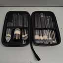 Professional Makeup Brushes BS-MALL with Travel Case, Premium Synthetic Foundation Brushes, Concealer Blush Eyeshadow Brush Kit, Labeled for Beginners & Pro, Ideal for Daily Makeup & Gift