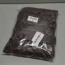 FUANGUI Bar Stool Covers Round Set of 6, Waterproof PU Bar Stool Seat Covers, Bar Stool Chair Covers Washable Stool Cushion Slipcover for 16-18 Inch - Coffee