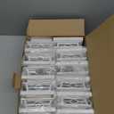 VOLISUN Solar Post Cap Lights: 12 - Pack Outdoor Deck Post Cap Lights White for Dock Fence Waterproof 2 Color Modes,4x4/6x6 Wooden/Vinyl Posts