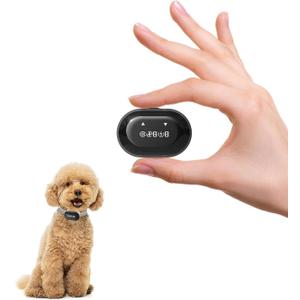 2025 Ultra-Small Bark Collar with Optional Shock, Vibration & Sound, Bark Record for Small Dogs 5-15lbs, Only 1 * 1.7in & 0.8oz, Rechargeable, IPX7 Waterproof, 5 Sensitivity Levels(White)