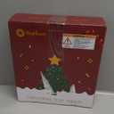 Luminous Christmas Tree Topper Star Gold Five-Pointed Lighted Xmas Tree Decor with Box for Festive Holiday Decorations and Party Atmosphere