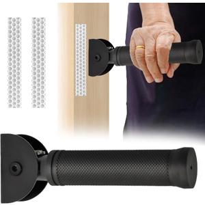 Doorway Flip Assist Handle, Folding Grab Bar Wall Handles for Seniors - Safety Handrails for Steps - for The Elderly, Disabled, and People with Limited Mobility, Supports Up to 300 Pounds