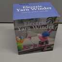 Yarn Winder, Electric Yarn Ball Winder for Crocheting, Efficiently Cake with Strong Tension Adjustable Speed Up to 13 oz, Automatic Spinner Wool for Knitting Enthusiast (Pink)