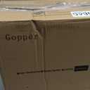 12" Ultra Quiet Bathroom Exhaust Fan with 6500K LED Light, 1.0 Sone 120 CFM, 10x10 Mount, 1500 LM Ceiling Ventilation Fan, Energy Efficient